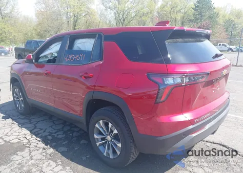 2025 Chevrolet Equinox Awd Lt из США, поврежденный, VIN 3GNAXPEG1SL225510